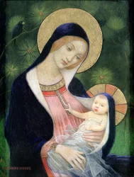 Madonna jodły, 1925